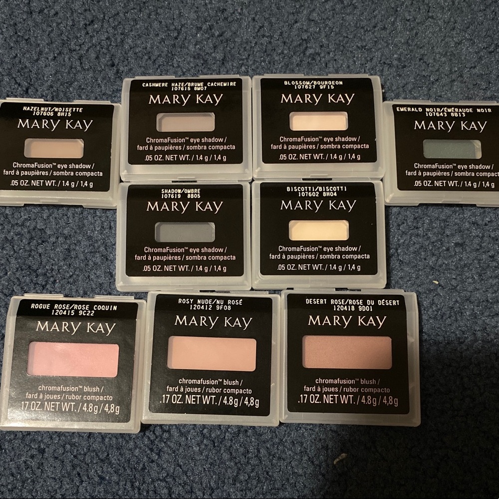 Mary Kay chromafusion eye shadow and blush